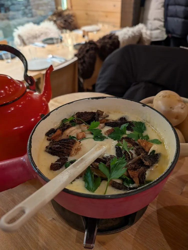 Fondue Aux Morilles