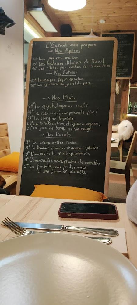 l'Extrad Restaurant spécialités montagnardes - Menu Image 3